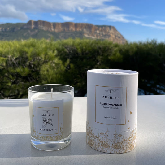 BOUGIE FLEUR D’ORANGER