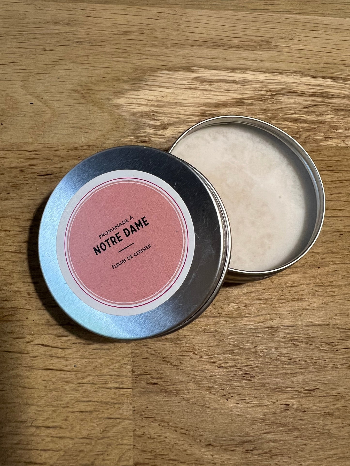 Echantillon BOUGIE FLEUR DE CERISIER & ENCENS _ NOTRE DAME