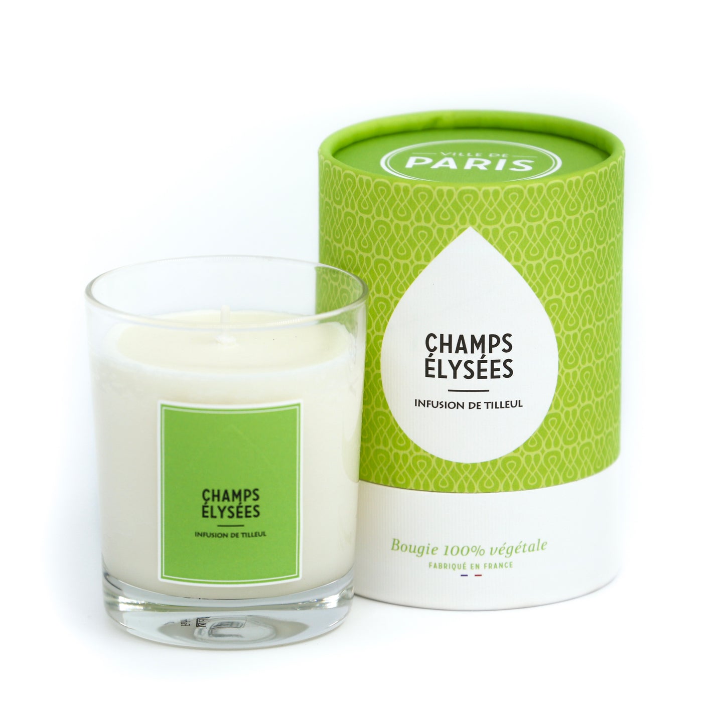 Set Bougie & Diffuseur Tilleul & Fleurs blanches _ Champs Elysée