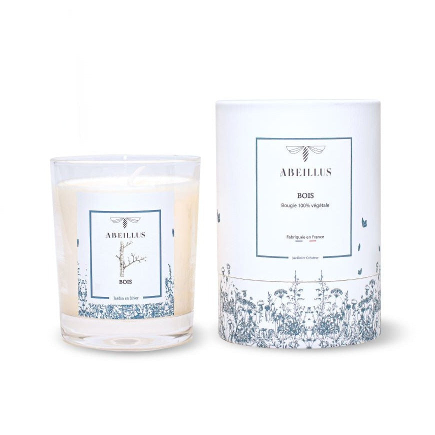 Set 3 bougies Miel & fève tonka // Cèdre & vétiver // Feu de bois