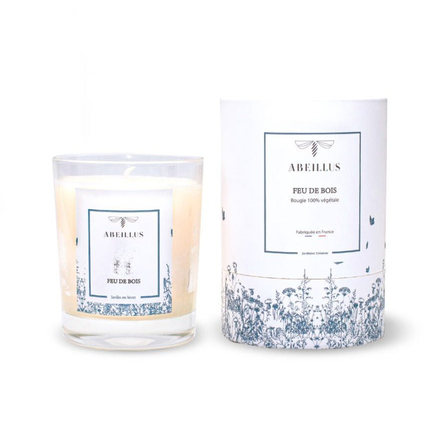 Set 3 bougies Miel & fève tonka // Cèdre & vétiver // Feu de bois