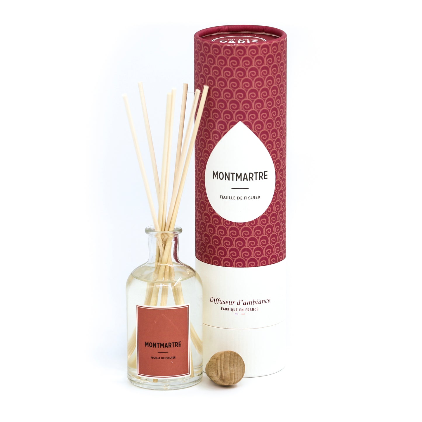 Set Bougie & Diffuseur Feuille de Figuier _ Montmartre