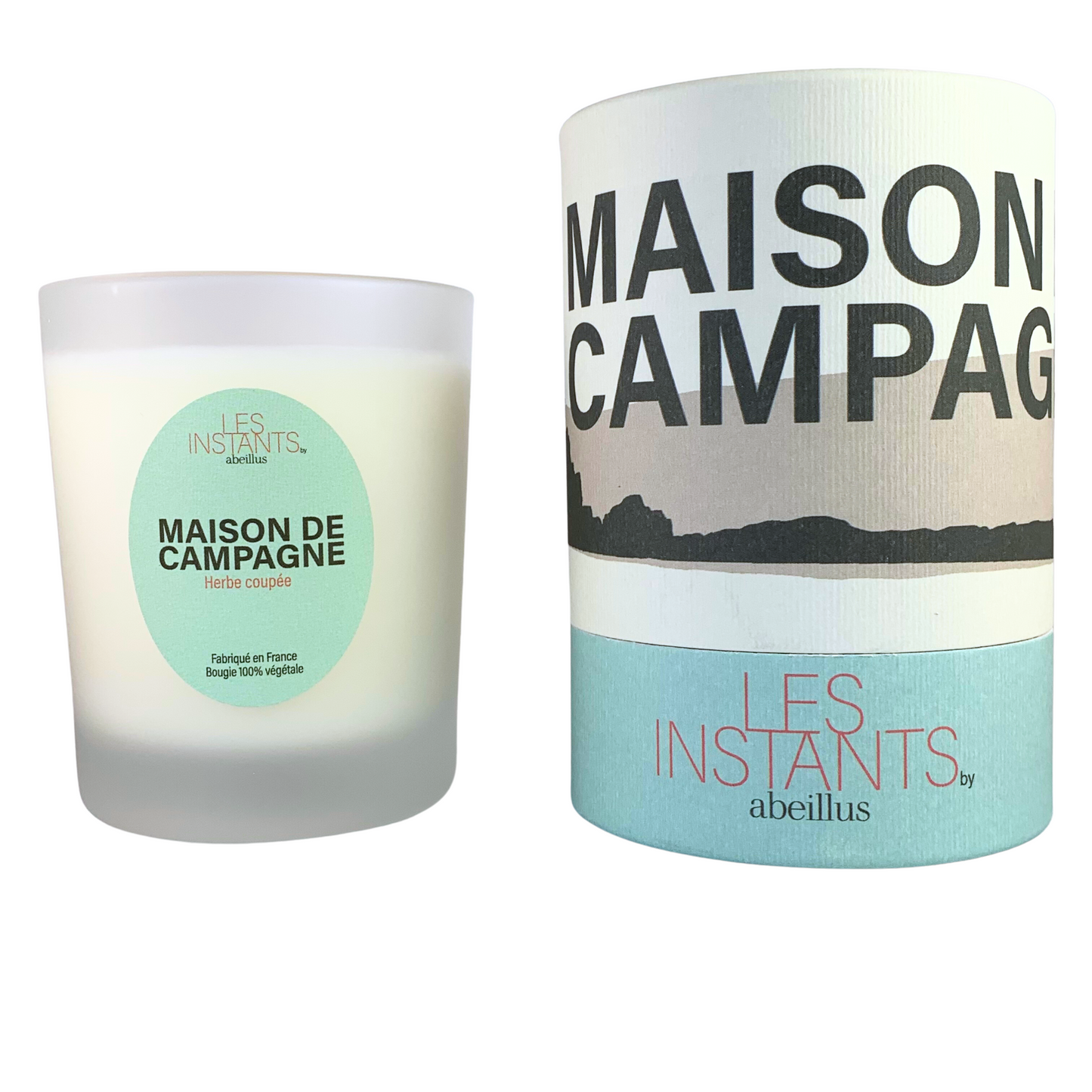 BOUGIE HERBE COUPEE _ MAISON DE CAMPAGNE