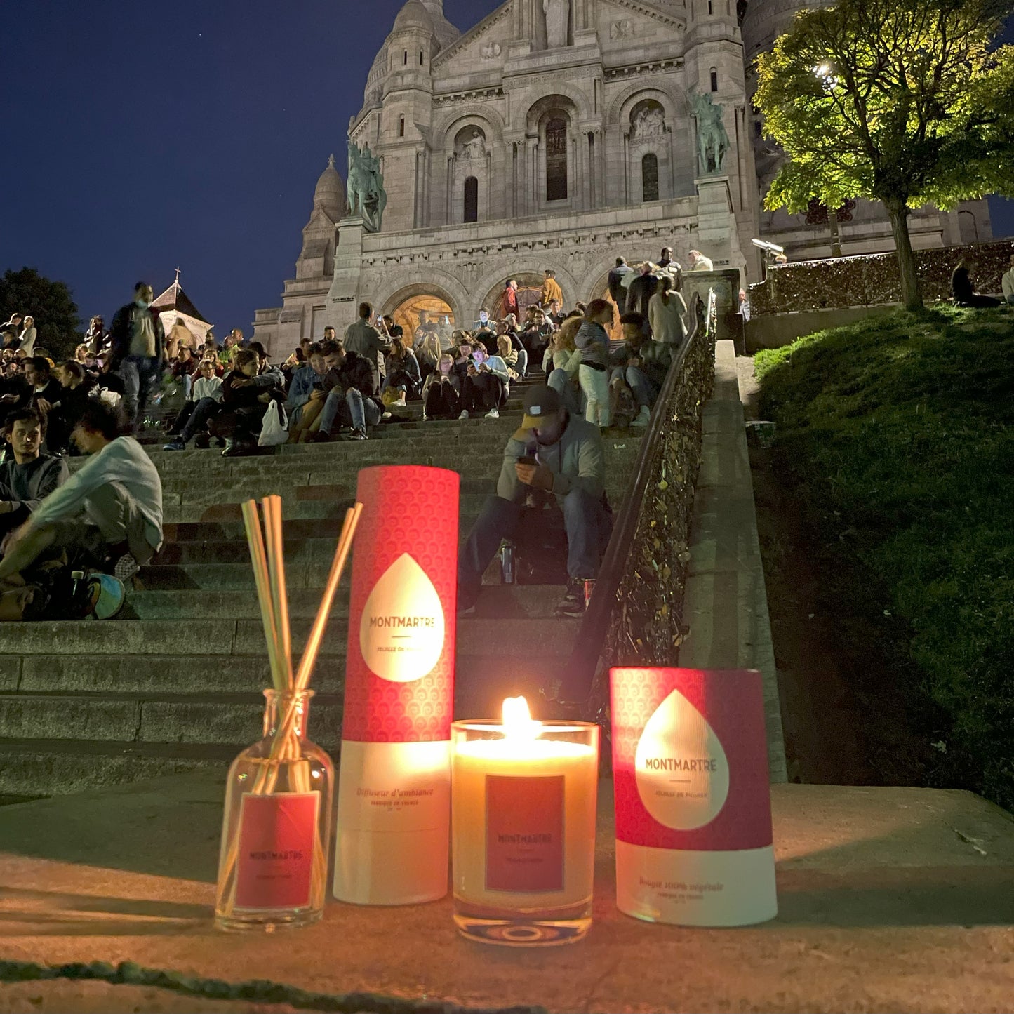 BOUGIE FEUILLE DE FIGUIER _ MONTMARTRE