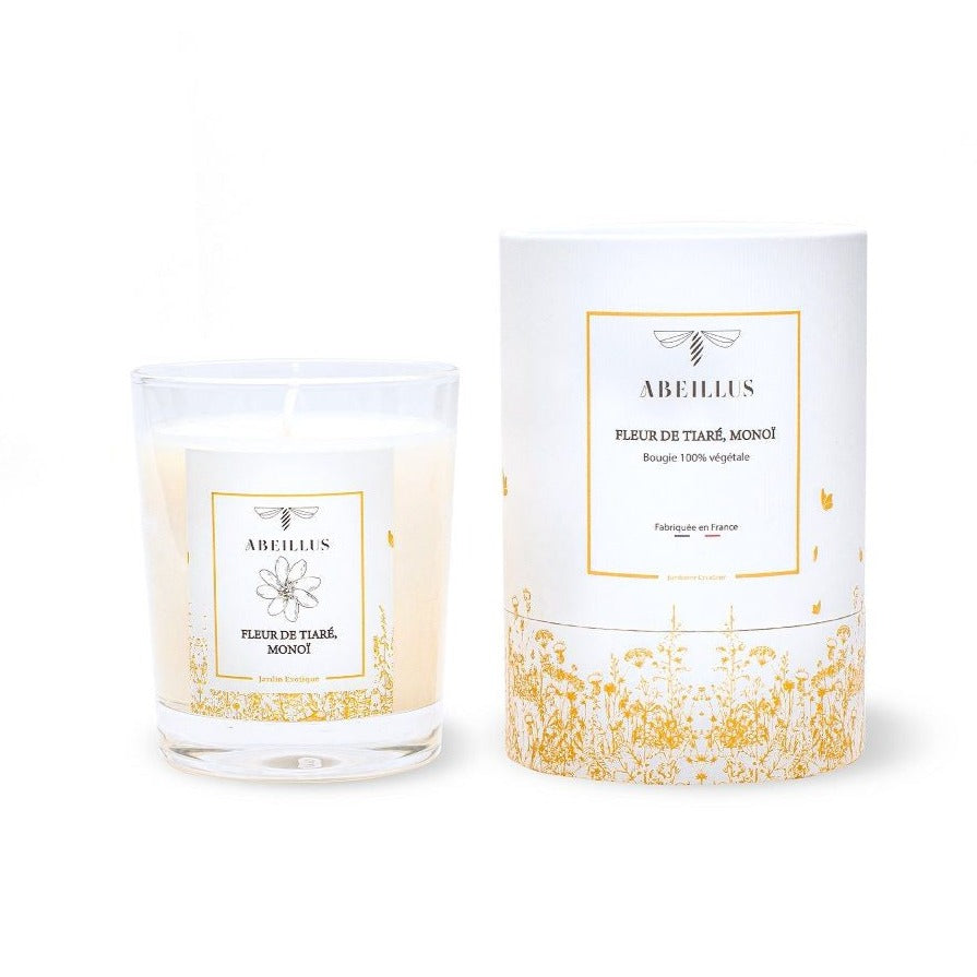 TIARE FLOWER &amp; MONOÏ SCENTED CANDLE 